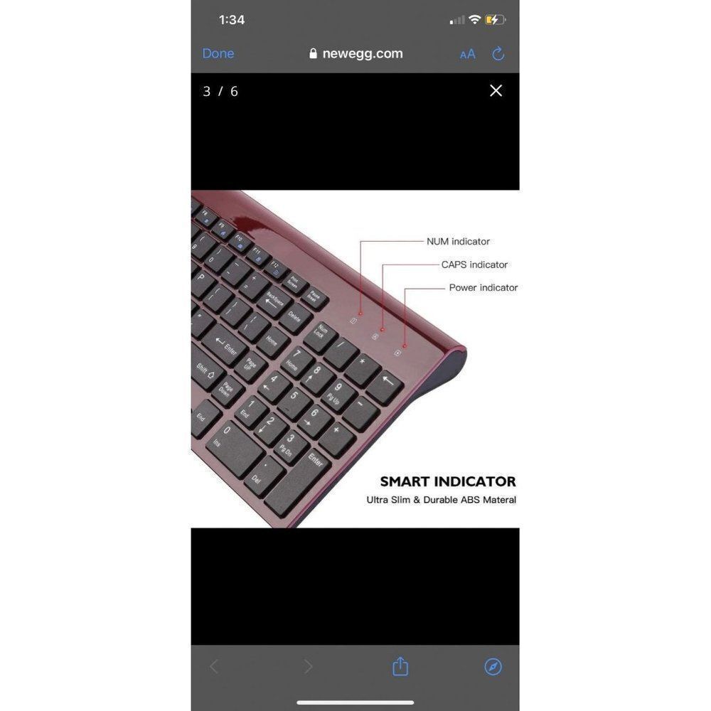 Cimetech Wireless Keyboard Mouse Combo NEW - Picture 10 of 12